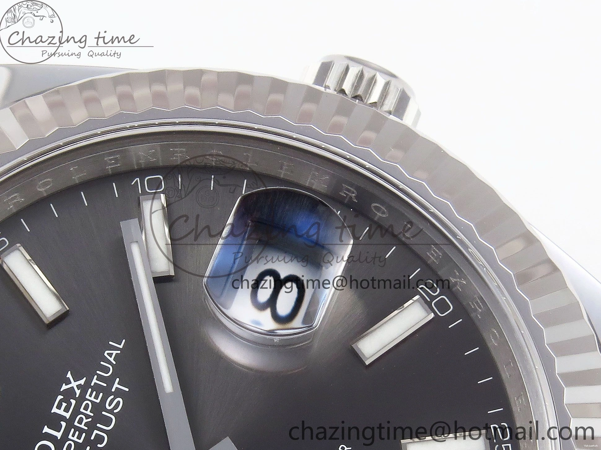 VR3235 DateJust 904L Dial on SS Edition Steel Best Bracelet Gray 41 Oyster 126334 1:1 C+F 0517